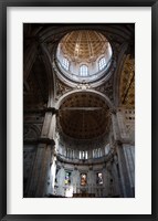 Framed Interiors of Como Cathedral, Como, Lombardy, Italy