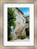 Framed Staircase of an old house, Lacoste, Vaucluse, Provence-Alpes-Cote d'Azur, France