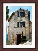 Framed Former bakery, Lacoste, Vaucluse, Provence-Alpes-Cote d'Azur, France