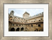 Framed Courtyard of a palace, Palais des Papes, Avignon, Vaucluse, Provence-Alpes-Cote d'Azur, France