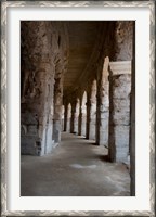 Framed Columns of amphitheater, Arles Amphitheatre, Arles, Bouches-Du-Rhone, Provence-Alpes-Cote d'Azur, France