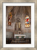 Framed Interiors of the Church Of St. Trophime, Arles, Bouches-Du-Rhone, Provence-Alpes-Cote d'Azur, France