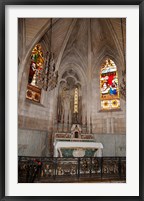 Framed Interiors of the Church Of St. Trophime, Arles, Bouches-Du-Rhone, Provence-Alpes-Cote d'Azur, France