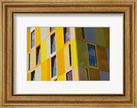 Framed Low angle view of a youth hostel building, Jugendherberge Bremen, Bremen, Germany