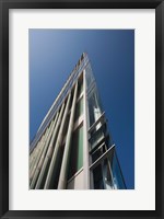 Framed Low angle view of a modern building, 2DF Building, Hamburg, Germany