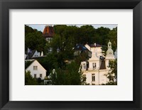 Framed Villas on a hill, Blankenese, Hamburg, Germany