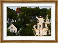 Framed Villas on a hill, Blankenese, Hamburg, Germany