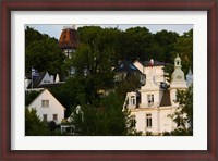 Framed Villas on a hill, Blankenese, Hamburg, Germany