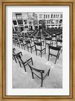 Framed Monument to Jews killed during the Nazi era, Leipzig, Saxony, Germany