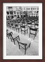 Framed Monument to Jews killed during the Nazi era, Leipzig, Saxony, Germany