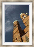Framed Low angle view of a church, Munich Cathedral, Munich, Bavaria, Germany