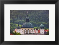 Framed High angle view of a monastery, Ettal Abbey, Ettal, Bavaria, Germany