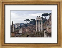 Framed Ruins of a building, Roman Forum, Rome, Lazio, Italy
