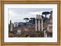 Framed Ruins of a building, Roman Forum, Rome, Lazio, Italy