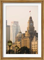 Framed Buildings in a City, The Bund, Shanghai, China