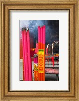 Framed Memorial incenses, Mingshan, Fengdu Ghost City, Fengdu, Yangtze River, Chongqing Province, China