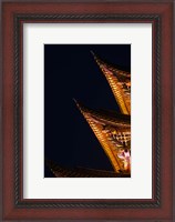 Framed Architectural detail of Wuhua Building, Wenxian Lu, Old Town, Dali, Yunnan Province, China