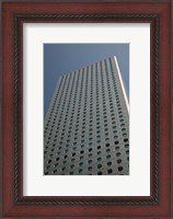 Framed Low angle view of a building, Jardine House, Central District, Hong Kong Island, Hong Kong