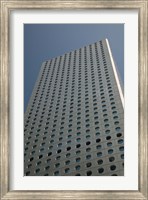 Framed Low angle view of a building, Jardine House, Central District, Hong Kong Island, Hong Kong