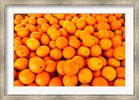 Framed Close-up of oranges, Santa Paula, Ventura County, California, USA