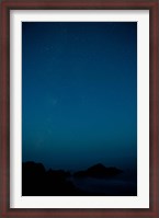 Framed Ocean at evening, Meyers Creek, Cape Sebastian, Coast of California, USA