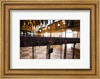 Framed Miner's Clothing Hanging Room, Salle des Pendus, Puits Couriot Mine Museum, Saint-Etienne, Loire, Rhone-Alpes, France