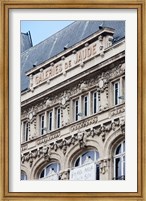 Framed Facade of a department store, Place de Jaude, Clermont-Ferrand, Auvergne, Puy-de-Dome, France