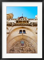 Framed Town hall at Place de l'Hotel de Ville, Narbonne, Aude, Languedoc-Roussillon, France