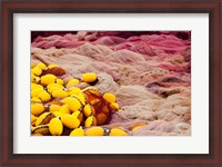 Framed Commercial Fishing Nets with Floats (horizontal)