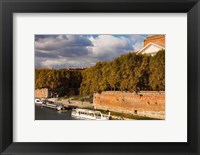 Framed Quai de la Daurade, Toulouse, Midi-Pyrenees, France