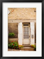 Framed Detail of a building, Saint-Emilion, Gironde, Aquitaine, France