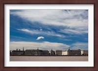 Framed Place de la Bourse along the Garonne River, Bordeaux, Gironde, Aquitaine, France