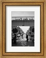Framed People in a market, Marche des Capucins, Bordeaux, Gironde, Aquitaine, France