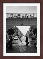 Framed People in a market, Marche des Capucins, Bordeaux, Gironde, Aquitaine, France
