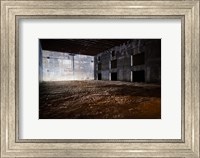 Framed Interiors of World War Two-era Nazi submarine base now an art gallery, Bordeaux, Gironde, Aquitaine, France