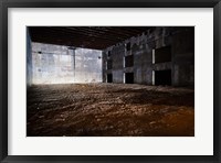 Framed Interiors of World War Two-era Nazi submarine base now an art gallery, Bordeaux, Gironde, Aquitaine, France