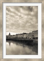 Framed Buildings at the Waterfront, Old Port, La Rochelle, Charente-Maritime, Poitou-Charentes, France