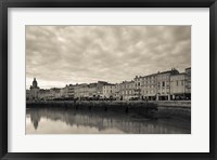 Framed Old Port, La Rochelle, Charente-Maritime, Poitou-Charentes, France