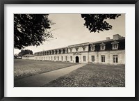 Framed Facade of the rope making factory of the French Navy, Corderie Royale, Rochefort, Charente-Maritime, Poitou-Charentes, France