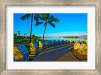 Framed Waterfront Submarine Memorial, USS Bowfin Submarine Museum And Park, Pearl Harbor, Honolulu, Oahu, Hawaii, USA