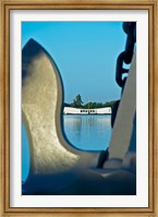 Framed Sculpture of an Anchor, USS Arizona Memorial, Pearl Harbor, Honolulu, Oahu, Hawaii