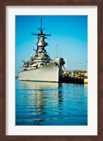 Framed USS Missouri, Pearl Harbor, Honolulu, Oahu, Hawaii