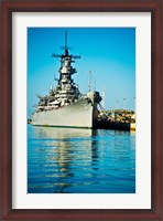 Framed USS Missouri, Pearl Harbor, Honolulu, Oahu, Hawaii