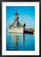 Framed USS Missouri, Pearl Harbor, Honolulu, Oahu, Hawaii