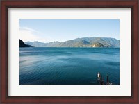 Framed Lake Como, Varenna, Lombardy, Italy