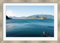 Framed Lake Como, Varenna, Lombardy, Italy