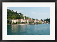 Framed Buildings in a Town at the Waterfront, Bellagio, Lake Como, Lombardy, Italy