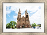 Framed Facade of a cathedral, St. Peter's Cathedral, Adelaide, South Australia, Australia