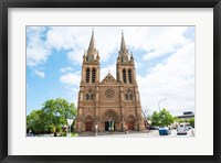 Framed Facade of a cathedral, St. Peter's Cathedral, Adelaide, South Australia, Australia