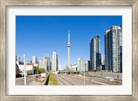 Framed CN Tower, Toronto, Ontario, Canada 2013